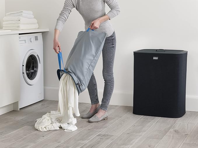 Joseph Joseph Tota 90 liter/23.8 gallon Laundry Hamper Separation Basket - Image 5