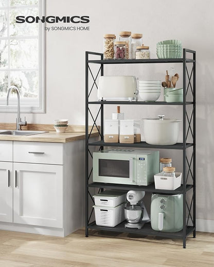 SONGMICS 5-Tier Metal Storage Rack, Shelving Unit - Image 4