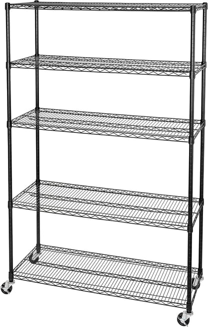 Seville Classics UltraDurable Heavy Duty NSF Solid Steel Wire Rack Storage Unit by SevilleClassics
