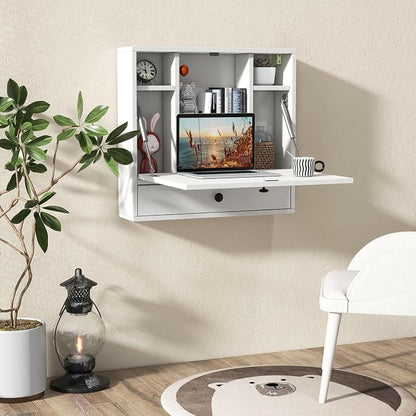 Tangkula Folding Wall Table - Image 2