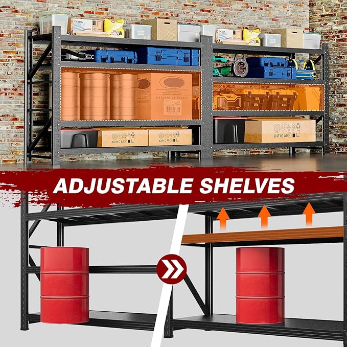 7000LBS Metal Steel Storage Shelves - Image 6