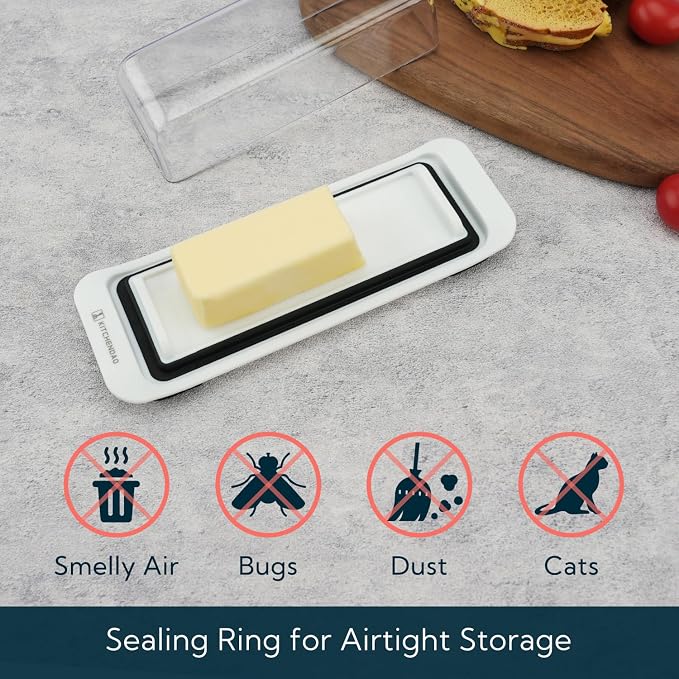 KITCHENDAO Airtight Butter Dish - Image 2