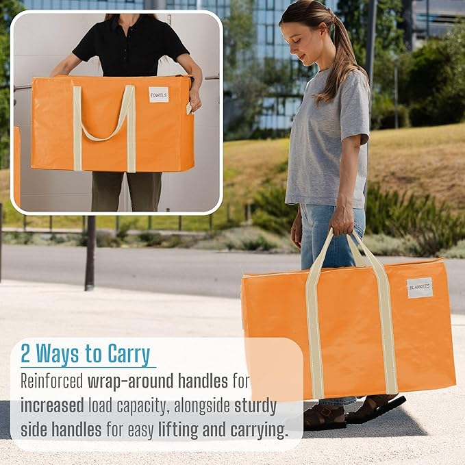 VENO 6 Pack Moving Bags, Heavy Duty, Moving Boxes Alternative, Packing Storage - Image 6