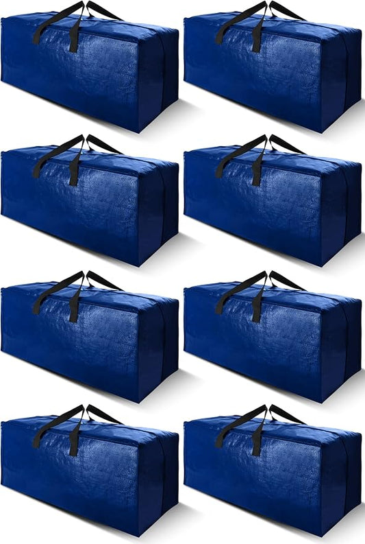 Cosy Family 8 Pack Heavy Duty Extra Large Moving Bags by Cosy+Family