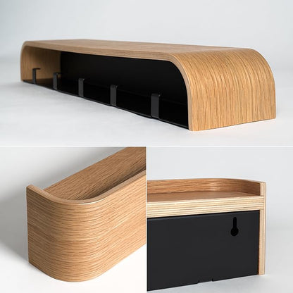 Kazai. Wall-Mounted Coat Rack 'Toke' - Image 3
