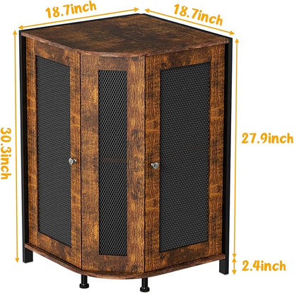 JKsmart Corner Storage Cabinet - Image 2