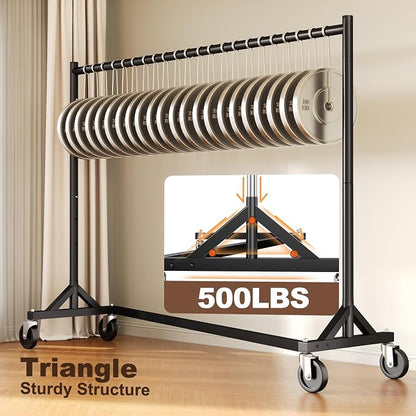 HOKEEPER Commercial Z Base Garment Rack Hold 500LBS Heavy Duty Clothing Rack - Image 7