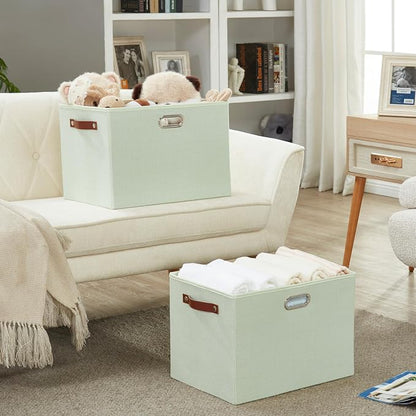 3-Pack Foldable Fabric Storage Bins - Image 7