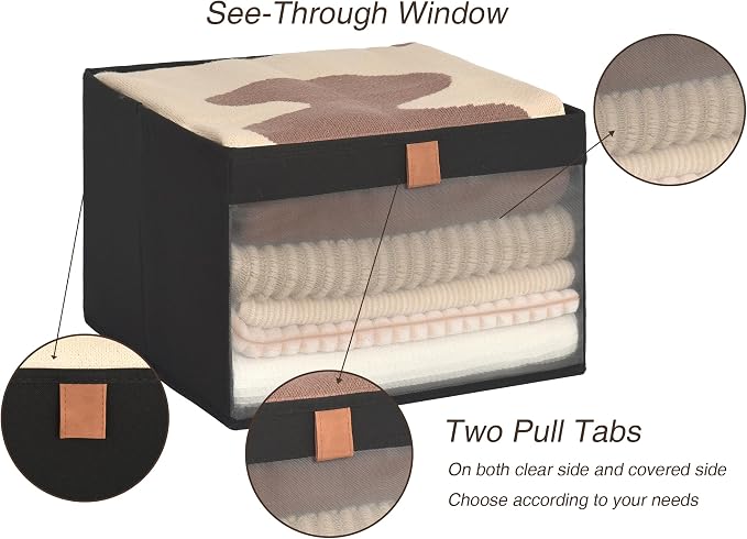StorageWorks Closet Storage Bins, Extra Large Storage Baskets - Image 5