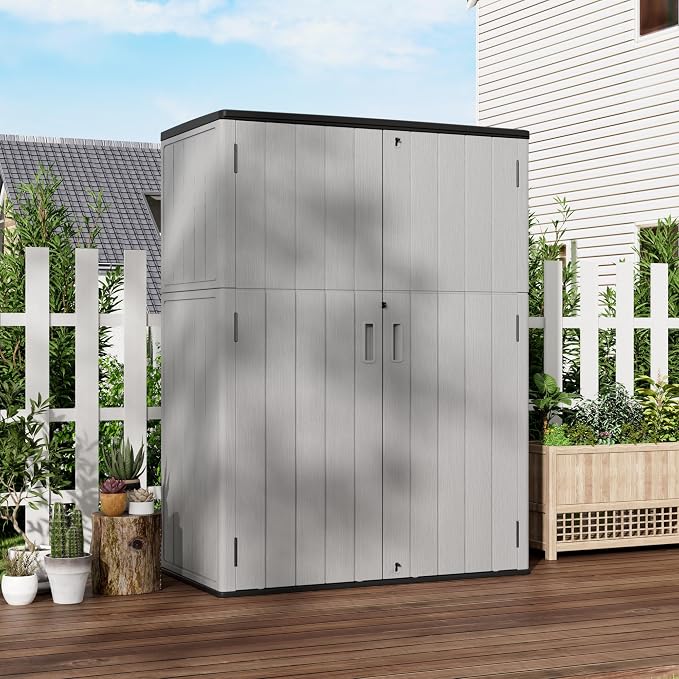 Outdoor Storage Shed Waterproof, Resin Storage Sheds Outdoor - Image 3