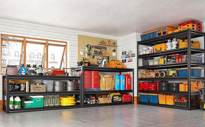 REIBII 3500LBS Garage Shelving, Adjustable Storage Shelves Heavy Duty, 6 Tier - Image 5