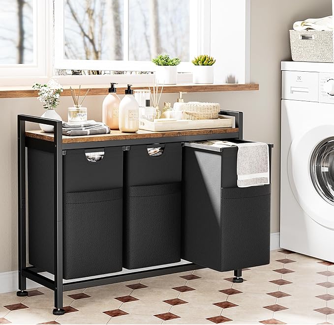 Lulive Laundry Hamper, Laundry Basket Organizer - Image 2