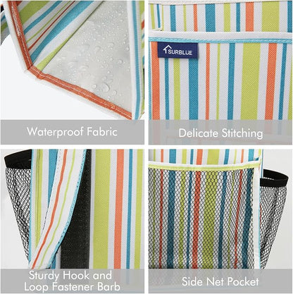 Surblue Bedside Caddy Hanging Bed Organizer Storage Bag Pocket - Image 4