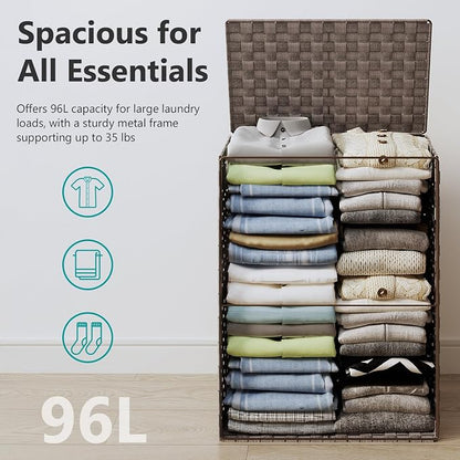 Foldable Laundry Hamper Basket - Image 4