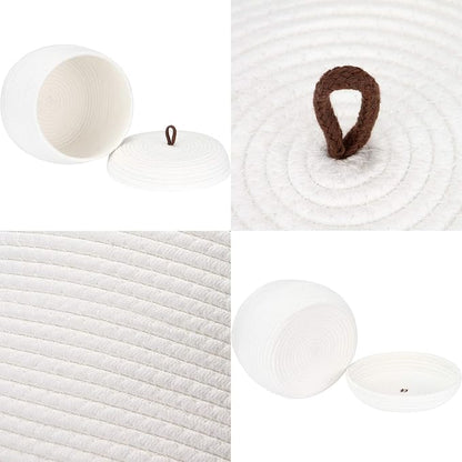 Sea Team Round Cotton Rope Storage Basket - Image 4
