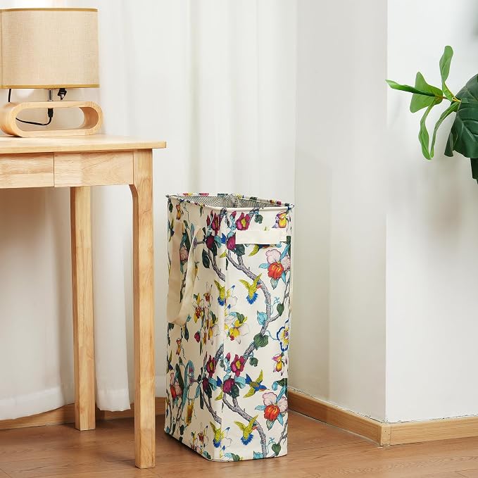efluky Slim Laundry Basket, Narrow Laundry Hamper - Image 5