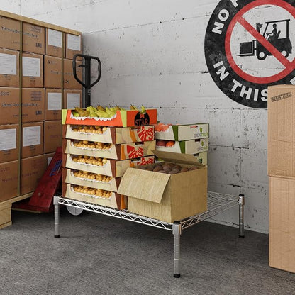 24" Deep x 30" Wide x 8" Height Wire Shelving Kit | 1-Tier | NSF Commercial - Image 5
