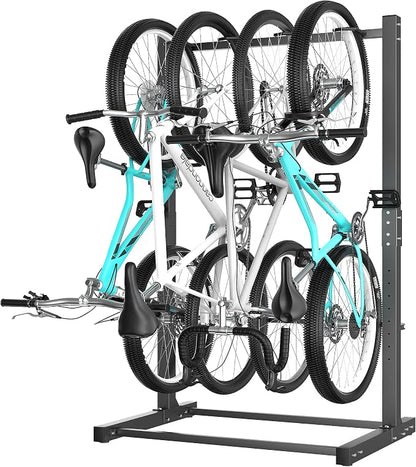 Ultrawall Freestanding Bike Rack, Vertical Bike Storage Stand by UltrawallGarageTools