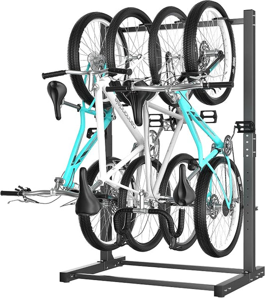 Ultrawall Freestanding Bike Rack, Vertical Bike Storage Stand by UltrawallGarageTools