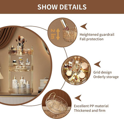 YCIA&DONE Rotating Makeup Organizer - Image 7