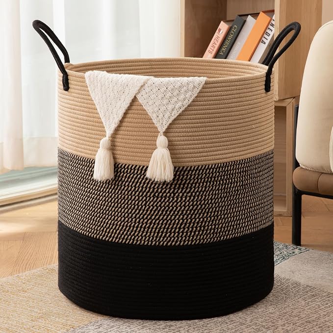 OIAHOMY 100L Laundry Hamper, Dirty Clothes Hamper by MasterofSpaceOptimization