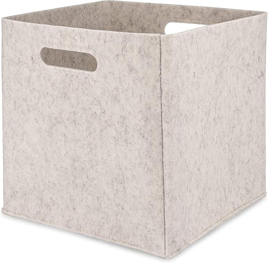 Parker Baby Co. Felt Foldable Storage Cube Bin by ParkerBabyCo