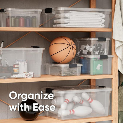Superio Clear Storage Bins - Image 4