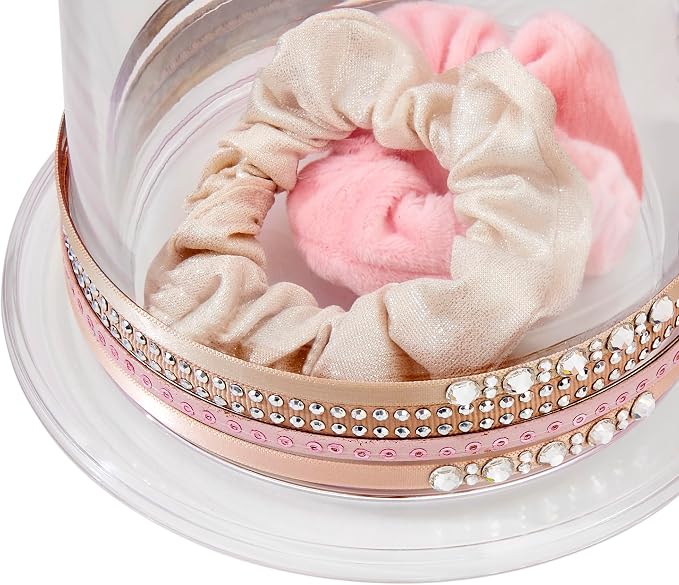 STORi Bella 2-Pack Headband and Scrunchie Holder | Clear Plastic Organizer - Image 7