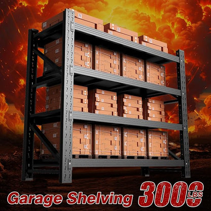 3000LBS Metal Steel Storage Shelves - Image 4