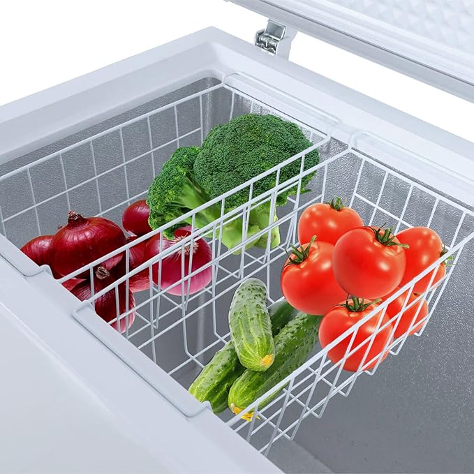 Chest Freezer Baskets 17.5 Inch, Chest Freezer Organizer Bins Metal Wire - Image 6