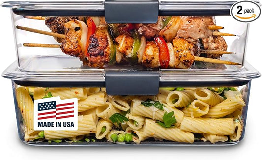 Rubbermaid Brilliance BPA-Free Food Storage Containers by Rubbermaid