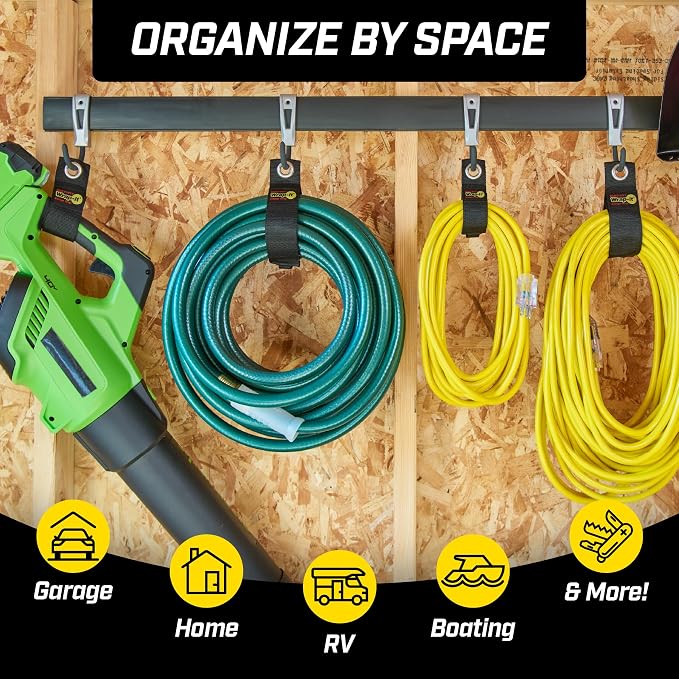 Heavy-Duty Wrap-It Storage Straps, 13-inch - Image 8