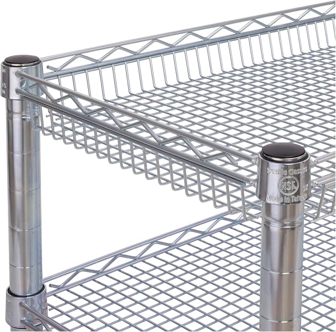 Seville Classics UltraDurable NSF Commercial Heavy Duty Metal Rolling Utility - Image 5