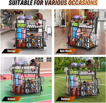 Sports Equipment Organizer, Garage Storage - Image 7
