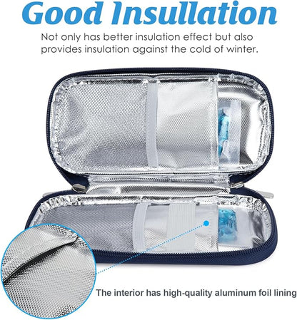 YOUSHARES Insulin Cooler Travel Case TSA Approved Medication Diabetic Supplies - Image 5