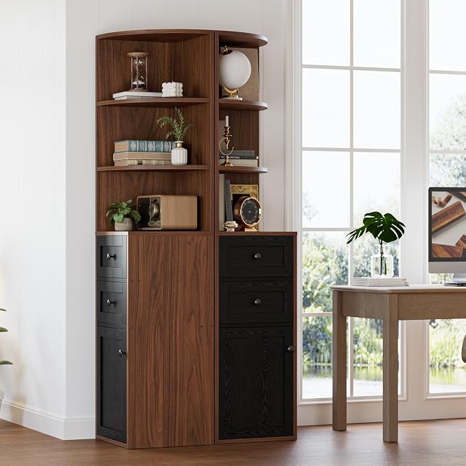 IRONCK Corner Bookshelf and Bookcase - Image 8