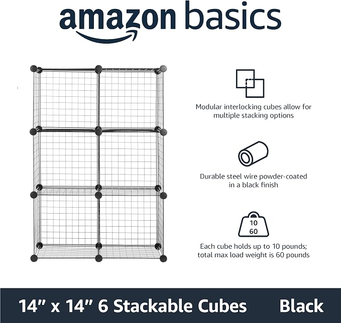 Amazon Basics 6 Storage Shelves - Image 3