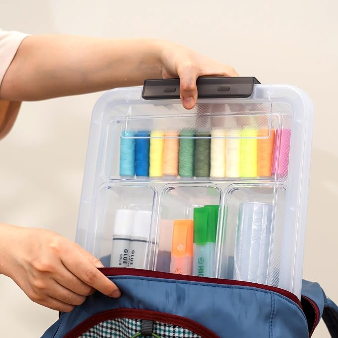 Citylife 4PCS Plastic Storage Bins - Image 5