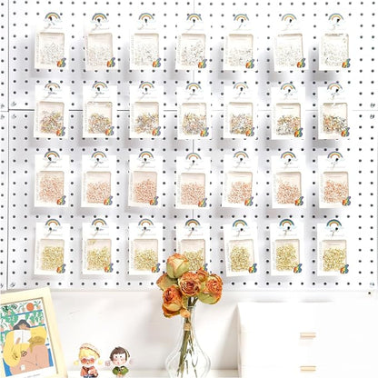 HUHOLE Pegboard Hooks 2 Inch 50PC, Ideal Garage Organization, Wall Storage Tool - Image 8