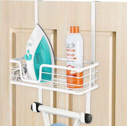 KES Ironing Board Hanger, Over The Door Ironing Board Holder, T-Leg Ironing by KES