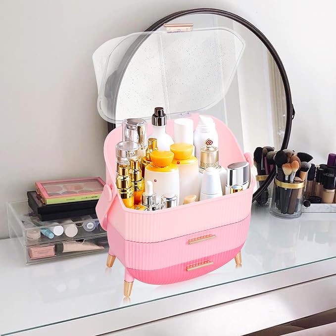 Teen Girls Gift Makeup Organizer, Skincare Organizer Jewelry Storage, Cosmetics - Image 4