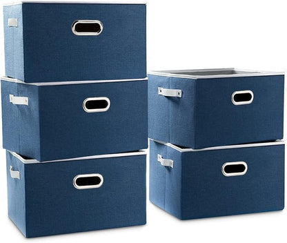 PRANDOM Larger Collapsible Storage Bins by Prandom