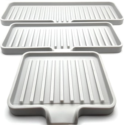 Happitasa Silicone Soap Dish Tray and Sponge Holder - Image 3