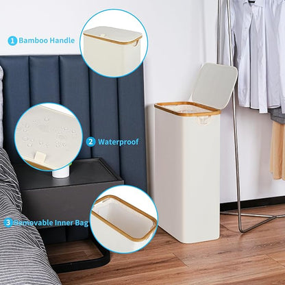 efluky Slim Laundry Basket - Image 4