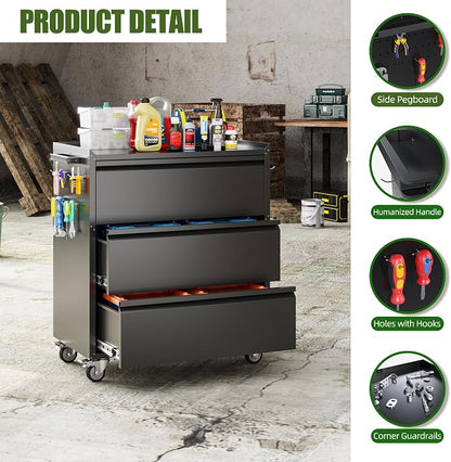 SUXXAN Metal Storage Cabinet - Image 7