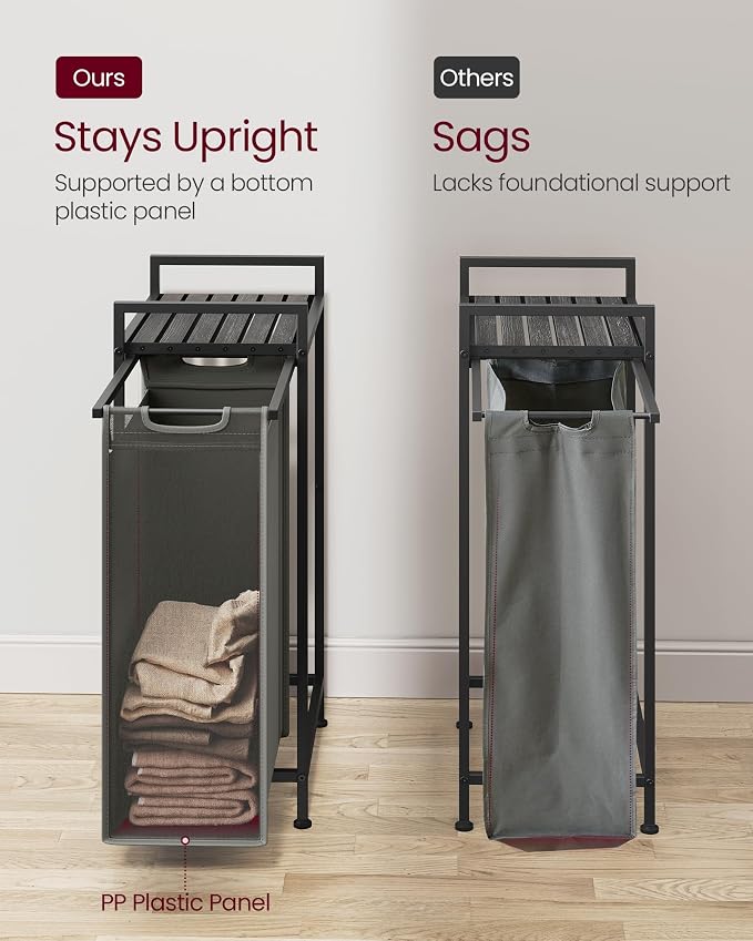 VASAGLE Laundry Hamper, Laundry Basket, Laundry Sorter - Image 4
