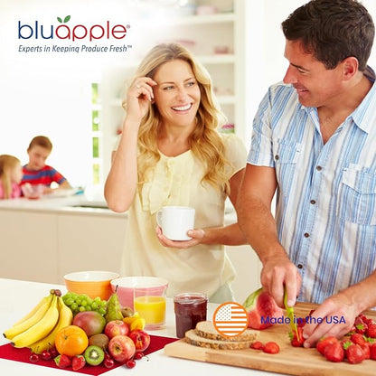 Bluapple FreshMats, Refrigerator Bin Liner, Fridge Drawer Mats, Crisper Life - Image 6