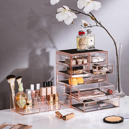 Sorbus Clear Cosmetic Makeup Organizer - Image 3