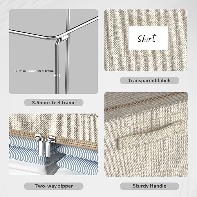 CYhom Clothes Storage Bins Box - Image 4