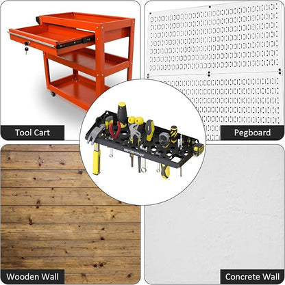 UNITEDPOWER Wall Mount Tool Storage Rack, Screwdriver Holder, Pliers Organizer - Image 7